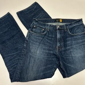 Men’s J.Crew bootcut denim jeans vintage dark wash size 30x32 retail $188!